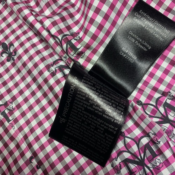 COPY - Stunning Mackage Lamb Leather Moto Biker Jacket - Picture 12 of 16